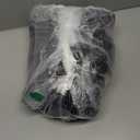 Hevto Men Wetsuit Tops and Vest 3/2mm Neoprene Jacket Surfing Swimming Front Zip Wet Suit for Water Sports, Tops Short 2mm-Black, 3XL