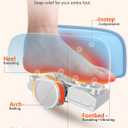 Pro Electric Shiatsu Foot Massager with Heat, Size 12.5