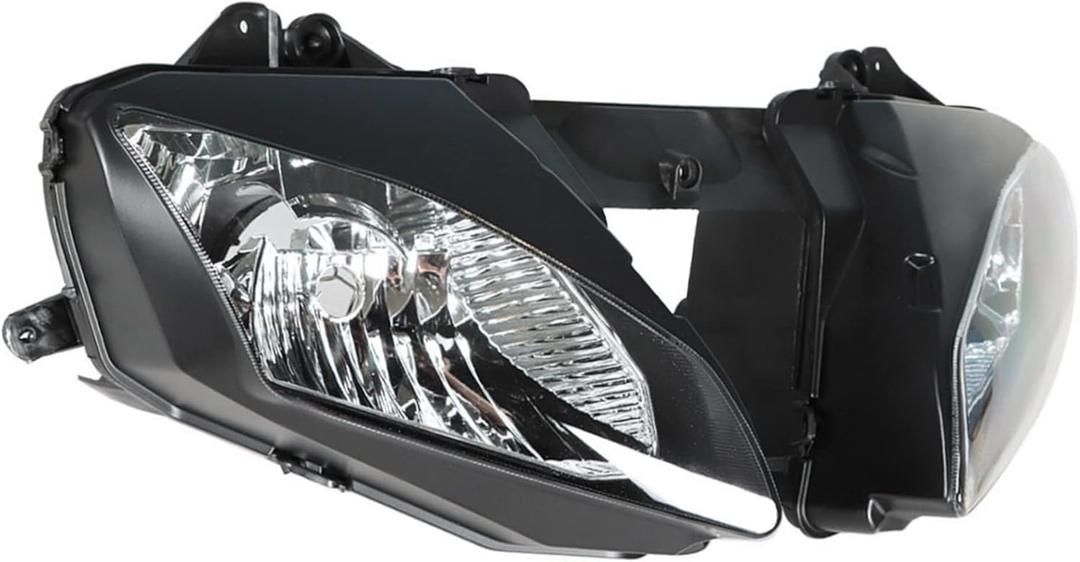 Motorcycle Front Headlight Housing Replacement for YZF R6 2006 2007 Black