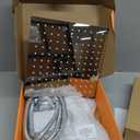Shower Head,10" Rain Shower Head with Handheld Spray Combo with 11'' Angle Adjustable Extension Arm/High Pressure/Shower System/Square Rainfall Showerhead Bathroom,Chrome