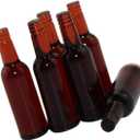 Totority Miniature Beer Bottles Dollhouse Accessories 1.37X1.57X0.39In Resin Mini Beer Bottles Models for Mini House Decor and Photo Props