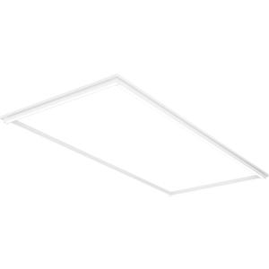Lithonia Lighting Frame 2x4 LED Lay-in Ceiling Light, 2 ft. x 4 ft. Lighting Fixture for Offices and Classrooms, 4000/5000/6000 Adjustable Lumen Output, 3500/4000/5000 Switchable Color Temperature