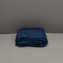 IVAPUPU 2 Pack 6FT Table Cloth for Rectangular Fitted Events Stretch Jean Blue Table Covers Washable Spandex Tablecloth Protector for Party, Wedding, Cocktail, Banquet, Festival