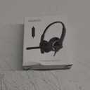 EH05-U Wired USB Headset with Noise Cancelling Microphone for PC Laptop - Headphones with In-Line Control, Lightweight, Enhanced Sound & MIC Mute 