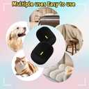Electrostatic Pet Hair Removal Gloves,Reusable Cat Dog Grooming Gloves,Pet Hair Remover Gloves for Dog Cat Hair Removal from Furniture, Carpet, Clothes & Bedding(2 pcs)