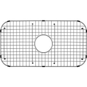 Serene Valley Sink Bottom Grid 26" x 14", Centered Drain with Corner Radius 3-1/2", ND2614C, Medium