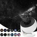 Hbaushun Planetarium Projector,Galaxy Projector Star Projector Light with Replaceable 13 Galaxy Discs,360 Rotation Night Sky Projector for Kids Adults Ceiling Home Bedroom Living Room Decor