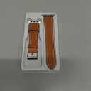 Apple Watch Band Series 11/10(42mm), Series 9/8/7(41mm), SE 3/2/1(40mm), (Series 6/5/4(40mm), Series 3/2/1(38mm), Genuine Leather Bands Replacement Strap for iWatch, Women & Men
