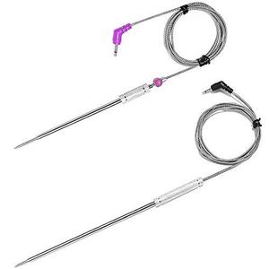 2-Pack Upgraded Replacement Probe for Thermopro TP20 TP08S TP07 TP25 TP930 TP829 TP910 TP826,Ultra Accurate & Fast Meat Temperature Probe for TP20 TP17 TP-27 TP08S TP17H TP06s TP16S TP09 TP28