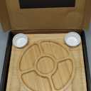 SMIRLY Charcuterie Large Bamboo Cheese Board Set for Serving - House Warming Gifts for New Home, Wedding, Bridal Shower & Birthday, for Women