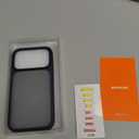 TORRAS for iPhone 17 Pro Case, Beyond Military-Grade Protection, Camera Control Button, DIY Buttons, Translucent Matte Slim Thin Shockproof Hard Back Anti-Scratch case for iPhone 17 Pro, Deep Blue