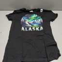 Alaska Northern Lights Aurora Viewing Vacation Alaska Trip T-Shirt, Size Medium