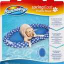 SwimWays Paddle Paws Spring Float Dog Raft, Large (65 lbs. and Up), Blue