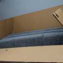 Folding Mattress, 3 in 1 Convertible Sofa Bed Fold Out Couch Bed Floor Couch Lounge Sleeper Mattress for Living Room, Guest Room (Grey, Twin)