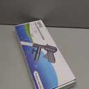 QZQ Aquarium Gravel Cleaner [2025 Edition] Vacuum Fish Tank Vacuum Cleaner Tools for Aquarium Water Changer with Aquarium Thermometers Fish Net kit Use for Fish Tank Cleaning Gravel and Sand