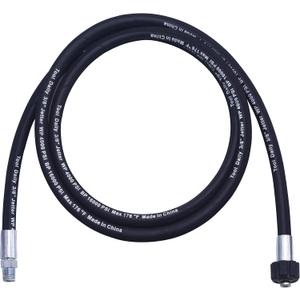 Tool Daily Pressure Washer Whip Hose with Swivel, Hose Reel Connector for Pressure Washing, 8 FT (3/8 NPT Solid + M22 Female)