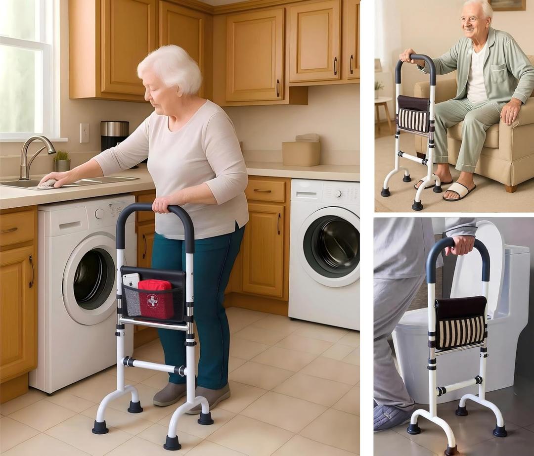 Stand Assist Aid for Elderly; Mobility Aids for Seniors; Couch Toilet Assist Rail; Knee Surgery Recovery Aids; Height Adjustable ; Weight 5lbs, Bear 350lbs.(Not a Walker; Not for Weak Arms)