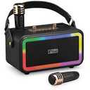 iLive Karaoke+ Wireless Party Speaker, Black