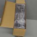 LARGER Compartment - Stackable Water Bottle Organizer Holder - for Stanley & Others' Large Tumbler - Clear Wine Rack, Cup Bottle Holder for Cabinet Home Countertop Fridge Pantry Shelf, 4 Tier Hold 12