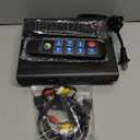DVD Players for TV with HDMI, DVD Players That Play All Regions, Simple DVD Player for Elderly, CD Player for Home Stereo System, Included HDMI and RCA Cable, with Big Buttons Remote Control
