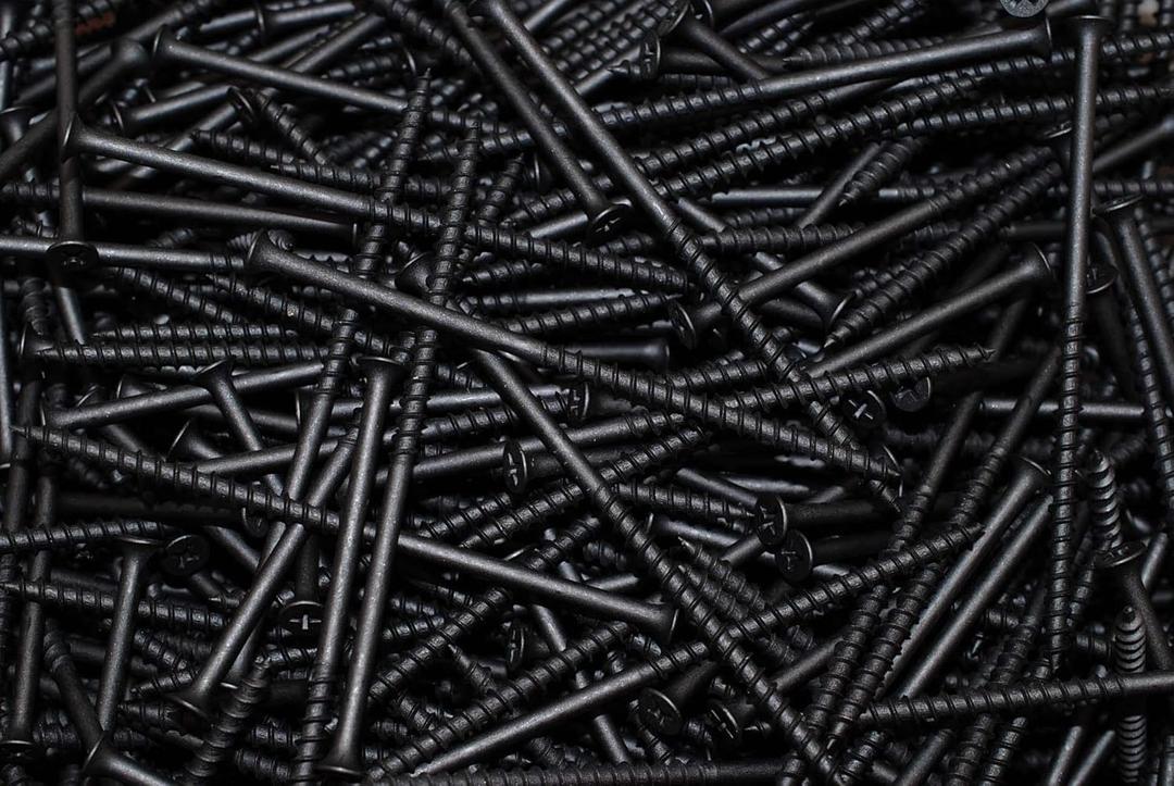 Phillips Bugle Head 10 x 4-1/2 Coarse Drywall Wood Screw Plain Black Bulk