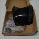 Universal Motorcycle Windshield - 180 Adjustable Wind Deflector, Retro Headlight Fairing