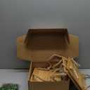 ROSSNY Plant Shelf with LED Vine Garland Strip, 5-Tier Window Plant Shelves, Hanging & Wall Mounted Plant Holder for Indoor, Boho Natural Bamboo Plant Stand for Home Dcor