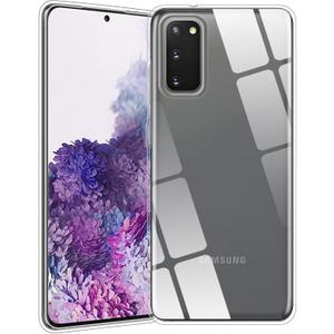 TENOC Phone Case for Samsung Galaxy S20, Clear Case Shockproof Protective Bumper Slim Cover