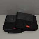 Helteko Backseat Car Organizer, Kick Mats Back Seat Protector with Touch Screen Tablet Holder, Back Seat Organizer for Kids, Travel Accessories with 9 Storage Pockets 2 Pack, Black