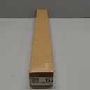 Ivilon Tension Curtain Rod - Spring Tension Rod for Windows or Shower, 24 to 36 Inch. Black
