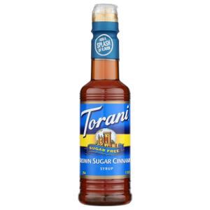Torani Syrups, Flavoring Syrup Sugar Free Brown Sugar Cinnamon, 12.7 Oz, Pack of 4, Best By: 21 JUL 2027