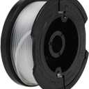 BLACK+DECKER AF-100-3ZP String Trimmer Replacement Spool with 30 Feet of .065-Inch Line (One Size)