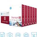 HP Printer Paper | 8.5 x 11 Paper | Premium 32 lb | 6 Pack - 3000 Sheets | 100 Bright | Made in USA - FSC Certified | 113100C