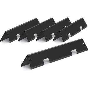 7636 & 67046 Flavorizer Bars for Weber Spirit II E-310 310 300 Grill Parts, Spirit E/S-310 320 330 Part Replacement, 16GA Porcelain-enameled Flavor Bars for Weber Spirit GS4, 15.3 Flame Guards 5 Pack