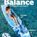 SLOOSH Inflatable Stand Up Paddle Board, 10'6" Paddle Boards with Premium Accessories, Non-Slip EVA Deck, Ultra-Light Carry Bag Pump, Ripple SUP for Youth & Adults of All Skill Levels