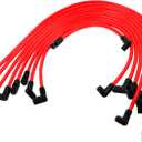 10mm High Performance Spark Plug Wire Sets Compatible with HEI BBC SBC 350 454 383 (SP09)