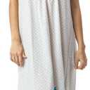 Casual Nights Women's Botanic Lace Short Sleeve Nightgown (XL)