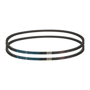uxcell 2pcs 3VX375 Rubber V-Belt, Raw Edge Cogged Industrial V Belt 37.5" Length x 0.38" Width x 0.32" Thickness