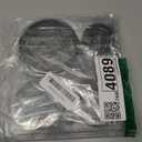 Gas Stove Burner Caps Set, Cooker Hat Set Suitable for Most Gas Stove Burners, 1 Large, 1 Small, 2 Middle