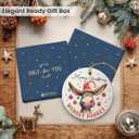 2 x Donkey Christmas Ornament 2025 - Funny Donkey Ornaments for Christmas Tree, Farm Animals Ornament, Donkey Ornament for Animal Lovers, Gift for Boys, Girls, Neighbors and Friends