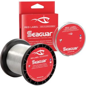 Seaguar Red Label Fishing Line for Power Baits & Heavy-Duty Applications, Freshwater, 100% Fluorocarbon, Clear, Multiple Sizes (17lbs/200yds)