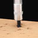 5/16" x 4" Hex Head Lag Screws Bolts 10Pcs 304 Stainless Steel 18-8, Partial Thread, Hexagon Head Wood Screws by Black Oxide by SG TZH