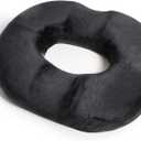 Memory Foam Soft Seat Cushion, Non-Slip Seat Cushion for Sciatica, Back, Coccyx and Tailbone Pain Relief