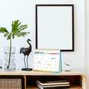 6 x Desk Calendar 2026, Desktop Calendar 2026 Standing flip, 8.5 x 11, Jan 2026 - Dec 2026, Stand Up Calendar with Memo Pages, Large Ruled Blocks, Holidays, Thick Paper, Great for Home, School, Office