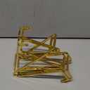 Plate Holder Easel Display Stand - 6 inch Metal Plate Stands for Display - Tabletop Picture Stand - Gold Iron Easels for Display Pictures | Photo Frames | Book | Decorative Plates | Plaque - 4 Pack