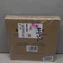 Rectangle Cut Corner Lamp Shades Set of 2, 10.5" x 10"x 13" Modern Medium Gold Lampshades with Brown Rim, Included 2 Pack Lamp Harps, Suitable for E26 Base and Saddle Base, Easy Assembly Required