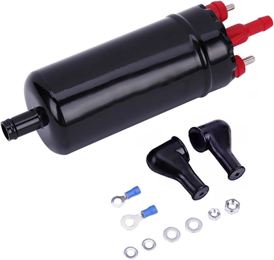External In Line Fuel Pump 12V Gasoline Fuel Injection Pump 125PSI Inline High Pressure Fuel Pump Replace 0580464070 0580453911 0580463017 0580464023