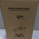 GIGALUMI 20" Halloween Witch Porch Goose for Outdoor Halloween Decorations