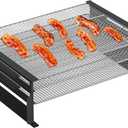 SafBbcue 24 Inch Jerky Grill Racks for Camp Chef Pellet and Smoker Grill Replacement Parts, PG24 Camp Chef SmokePro PG24DLX, PG24SE, PG24LS, PG24LTD, PG24S Parts,Jerky Smoking Racks,Smoking Beef Jerky