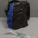 QPAU Snow Tube with Premium Canvas Cover for Kids and Adults, 48'' Inflatable Heavy Duty Snow Tube Made by Thickened Bottom, Sled Winter Outdoor Fun Toys for Children Boys Girls (Blue)